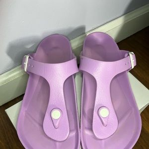 Purple Birkenstock Sandals